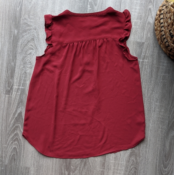 Cute Fall Blouse | LOFT | Size S - Picture 5 of 7